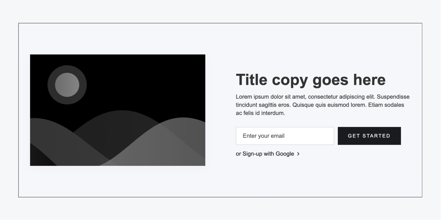 Hero subscribe right